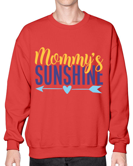 Mommys Sunshine Style 156# - baby- Sweatshirt - Crew