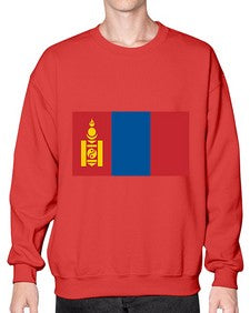 Mongolia 1336# - world flags- Sweatshirt - Crew