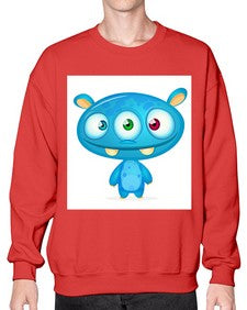 Monster 181# - cartoon general- Sweatshirt - Crew