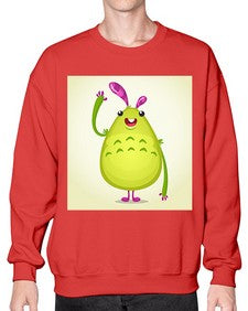 Monster 183# - cartoon animals- Sweatshirt - Crew