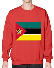 Mozambique 1379# - world flags- Sweatshirt - Crew