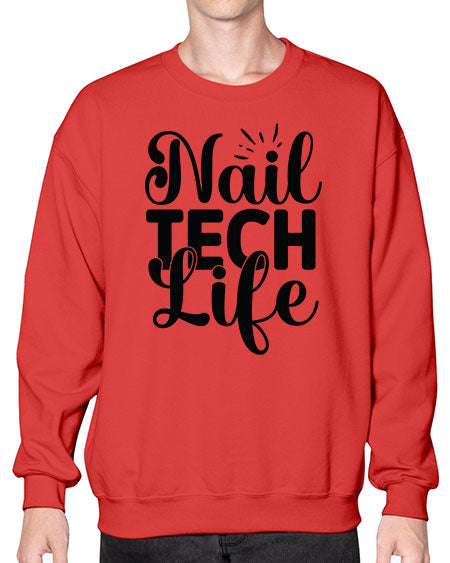 Nail Tech Life 1126# - nail tech- Sweatshirt - Crew