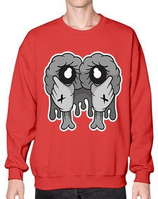 Need more sleep 195# - cartoon general- Sweatshirt - Crew