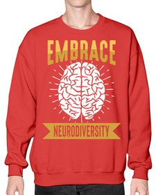 NewEmbraceNeurodiversity 199# - alzheimers- Sweatshirt - Crew