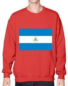 Nicaragua 1487# - world flags- Sweatshirt - Crew
