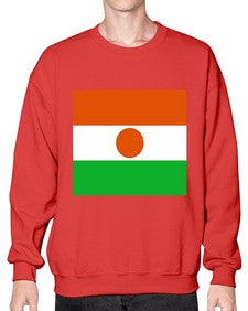 Niger 1492# - world flags- Sweatshirt - Crew