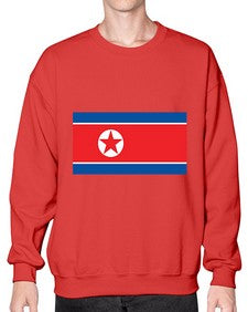 North Korea 1511# - world flags- Sweatshirt - Crew