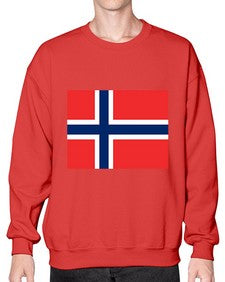 Norway 1513# - world flags- Sweatshirt - Crew