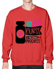 Nurse In Progress Style Style 1161# - nurse- Sweatshirt - Crew