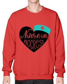 Nurse In Progress Style Style 1162# - nurse- Sweatshirt - Crew