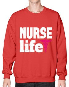 Nurse life Style 1172# - nurse- Sweatshirt - Crew