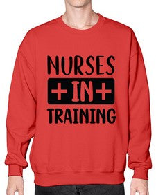 Nurses in training 1244# - nurse- Sweatshirt - Crew