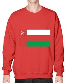 Oman 1531# - world flags- Sweatshirt - Crew