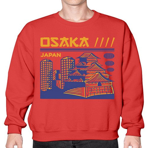 Osaka 1548# - cities- Sweatshirt - Crew