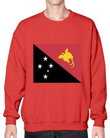 Papua New Guinea 1574# - world flags- Sweatshirt - Crew
