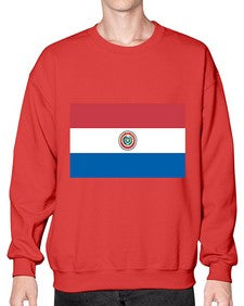 Paraguay 1575# - world flags- Sweatshirt - Crew