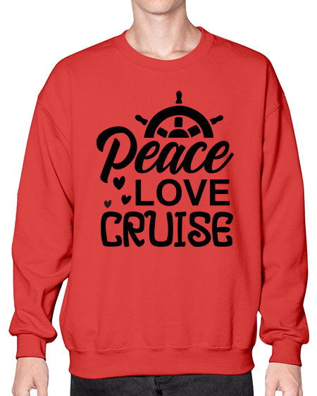 Peace love cruise 01# - summer- Sweatshirt - Crew