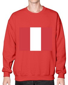 Peru 1599# - world flags- Sweatshirt - Crew