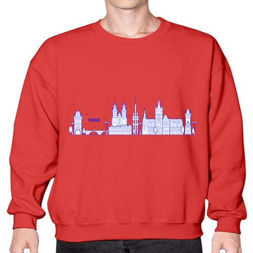 Prague 1690# - cities- Sweatshirt - Crew