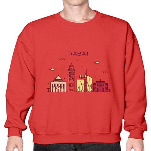 Rabat 1706# - cities- Sweatshirt - Crew