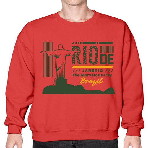 Rio de Janerio 1734# - cities- Sweatshirt - Crew