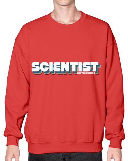 SCIENTISTFunnyJobLimitedEditionScientistSkinite Scientist Skinite 41# - general science- Sweatshirt - Crew