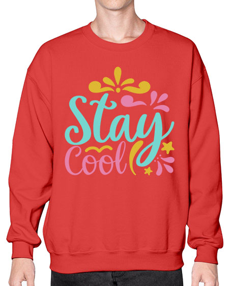 STAY COOL Style 3# - summer- Sweatshirt - Crew
