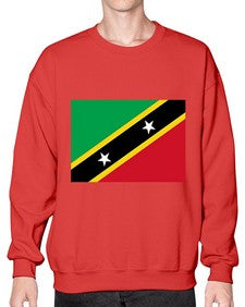 Saint Kitts and Nevis 1764# - world flags- Sweatshirt - Crew