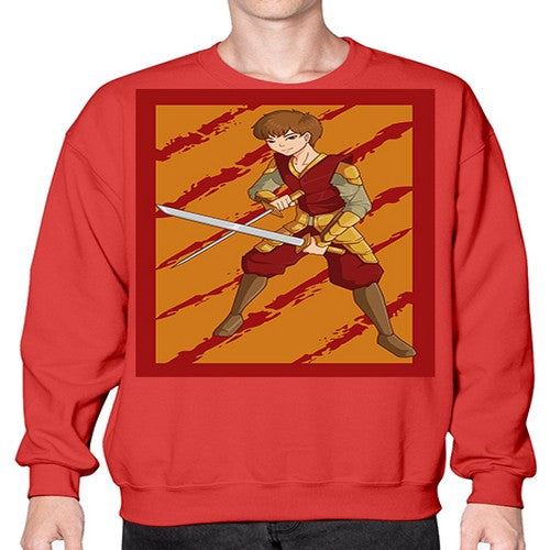 Samurai boy 95# - anime- Sweatshirt - Crew