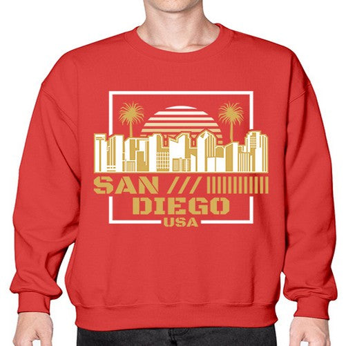San Diego 1775# - cities- Sweatshirt - Crew