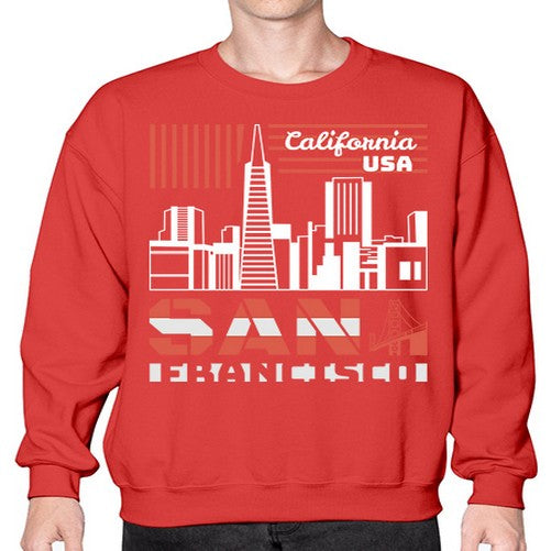San Francisco 1777# - cities- Sweatshirt - Crew