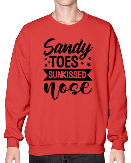 Sandy toes sunkissed nose 01# - summer- Sweatshirt - Crew