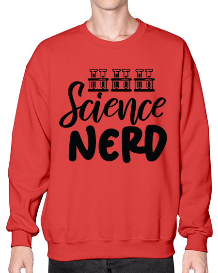 Science Nerd 64# - general science- Sweatshirt - Crew
