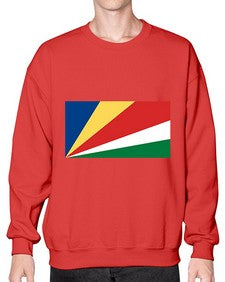 Seychelles 1822# - world flags- Sweatshirt - Crew