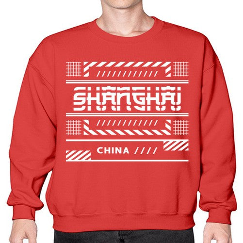 Shanghai 1826# - cities- Sweatshirt - Crew
