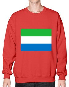 Sierra Leone 1841# - world flags- Sweatshirt - Crew