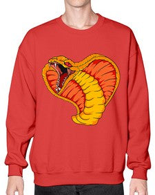 Snake 216# - cartoon animals- Sweatshirt - Crew