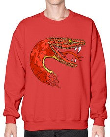 Snake 223# - cartoon animals- Sweatshirt - Crew