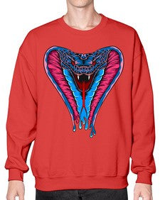Snake 224# - cartoon animals- Sweatshirt - Crew