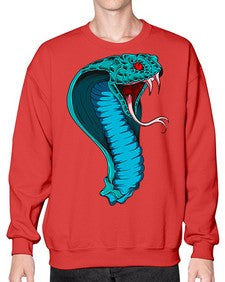 Snake 230# - cartoon animals- Sweatshirt - Crew