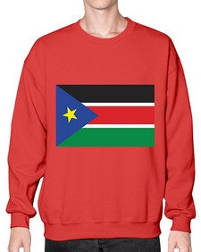 South Sudan 1873# - world flags- Sweatshirt - Crew