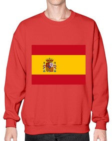 Spain 1874# - world flags- Sweatshirt - Crew