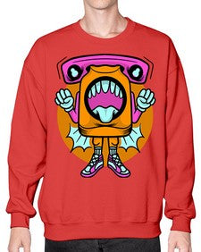 Spooky voices 232# - cartoon general- Sweatshirt - Crew