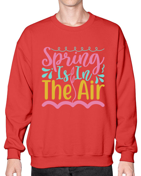 Spring is in the air Style 4# - summer- Sweatshirt - Crew