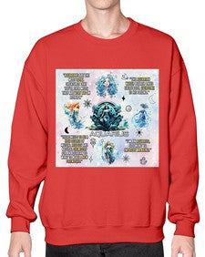 Straight Aquarius 468# - aquarius- Sweatshirt - Crew