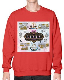 Straight Libra 474# - libra- Sweatshirt - Crew