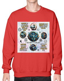 Straight Saggitarius 476# - sagittarius- Sweatshirt - Crew