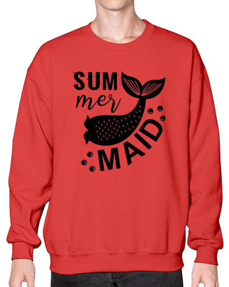 Sum mer maid 01# - summer- Sweatshirt - Crew