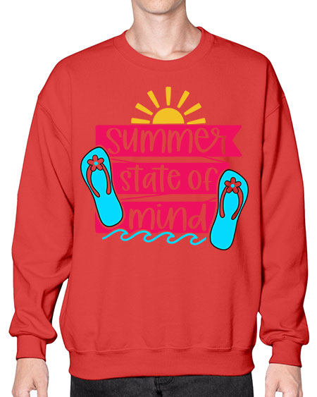 Summer State Of Mind Style 21# - summer- Sweatshirt - Crew