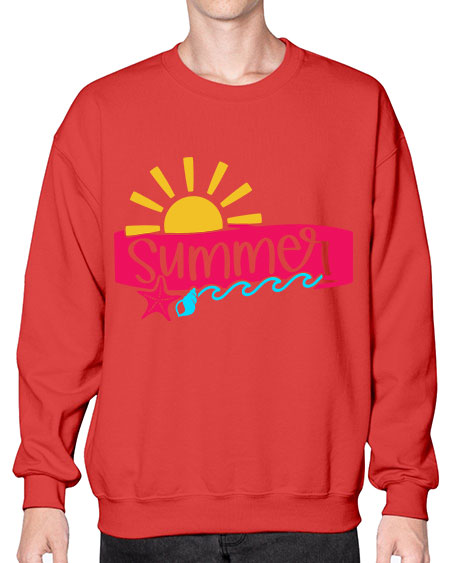 Summer Style 25# - summer- Sweatshirt - Crew